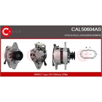 Alternateur CASCO [CAL50604AS]