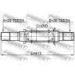 FEBEST 0512-CWMT - Arbre de transmission avant droit