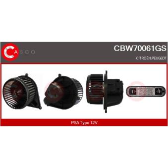 Pulseur d'air habitacle CASCO [CBW70061GS]