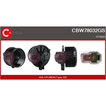 Pulseur d'air habitacle CASCO [CBW78032GS]