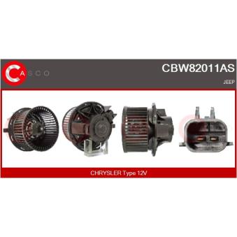 Pulseur d'air habitacle CASCO [CBW82011AS]