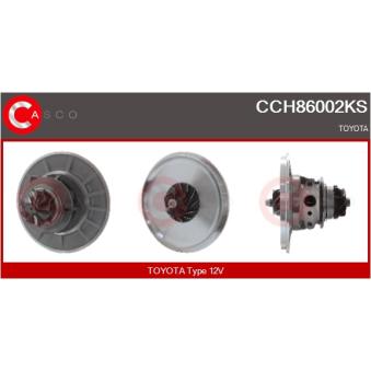 Groupe carter, turbocompresseur CASCO [CCH86002KS]
