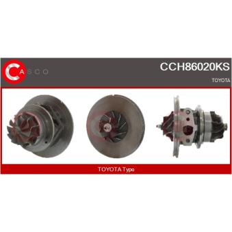 Groupe carter, turbocompresseur CASCO [CCH86020KS]