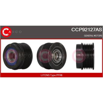 Poulie, alternateur CASCO [CCP92127AS]