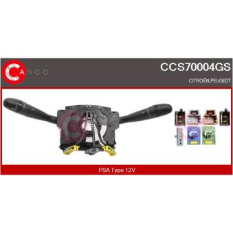 Commutateur de colonne de direction CASCO CCS70004GS
