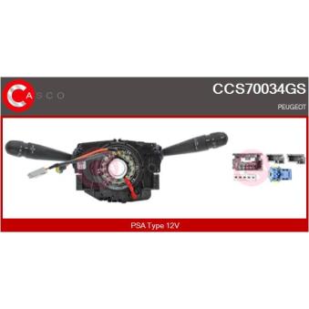 Commutateur de colonne de direction CASCO [CCS70034GS]
