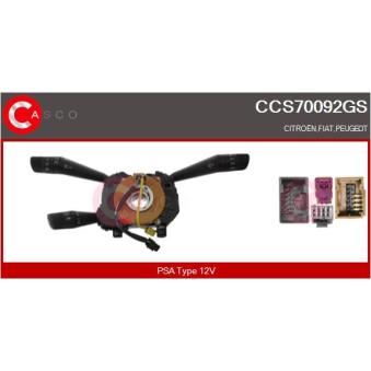 Commutateur de colonne de direction CASCO [CCS70092GS]