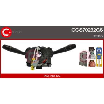 Commutateur de colonne de direction CASCO [CCS70232GS]