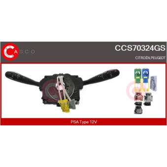 Commutateur de colonne de direction CASCO CCS70324GS
