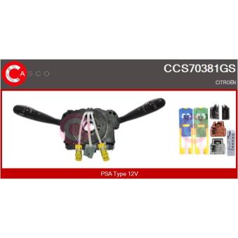 Commutateur de colonne de direction CASCO [CCS70381GS]