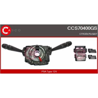 Commutateur de colonne de direction CASCO [CCS70400GS]