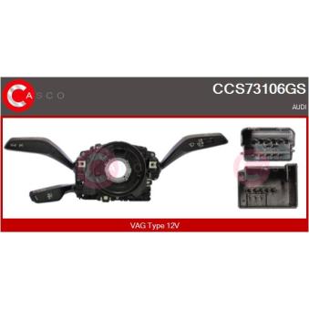 Commutateur de colonne de direction CASCO [CCS73106GS]