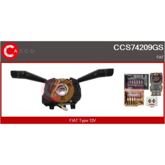 Commutateur de colonne de direction CASCO [CCS74209GS]