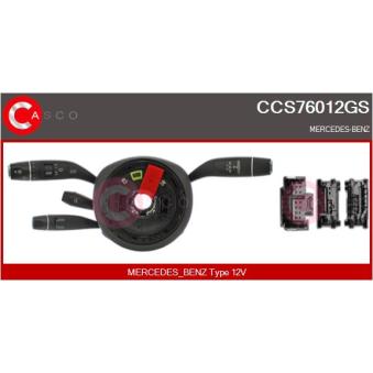 Commutateur de colonne de direction CASCO [CCS76012GS]