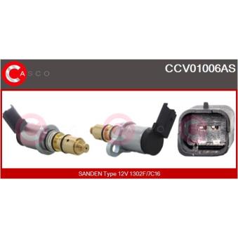Valve de réglage, compresseur CASCO [CCV01006AS]
