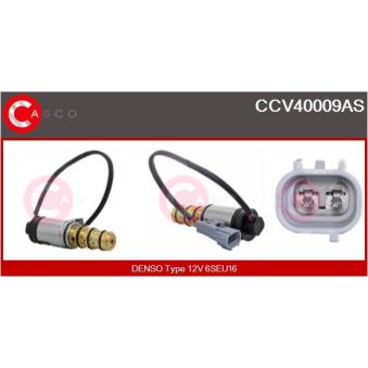 Valve de réglage, compresseur CASCO [CCV40009AS]