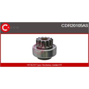 Pignon, démarreur CASCO [CDR20105AS]