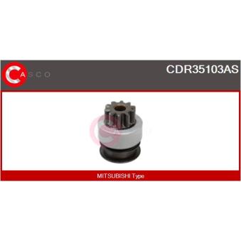 Pignon, démarreur CASCO [CDR35103AS]