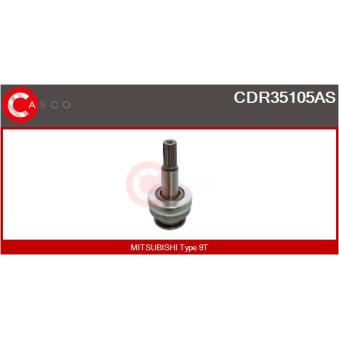 Pignon, démarreur CASCO [CDR35105AS]