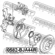 FEBEST 0582-BJA44R - Moyeu de roue arrière