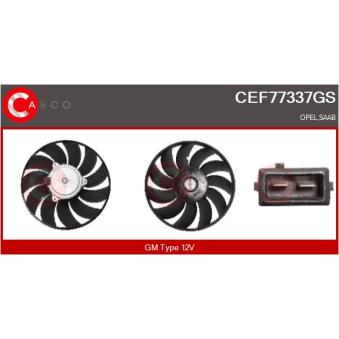 Ventilateur, refroidissement du moteur CASCO [CEF77337GS]
