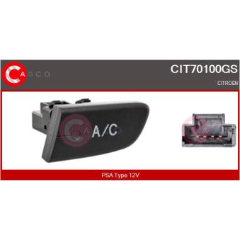 Thermocontact, ventilateur CASCO [CIT70100GS]