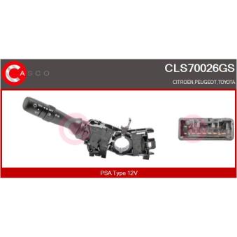 Commutateur de colonne de direction CASCO OEM 6253A0