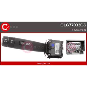 Commutateur de colonne de direction CASCO [CLS77033GS]