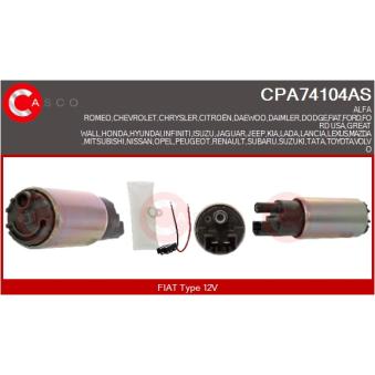 Pompe à carburant CASCO [CPA74104AS]