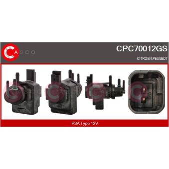 Transmetteur de pression, controle des gaz d'échappement CASCO [CPC70012GS]