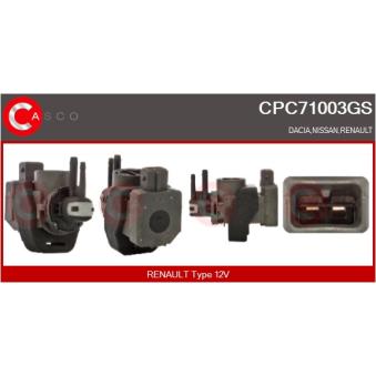 Transmetteur de pression, controle des gaz d'échappement CASCO [CPC71003GS]