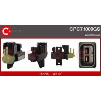 Transmetteur de pression, controle des gaz d'échappement CASCO [CPC71009GS]