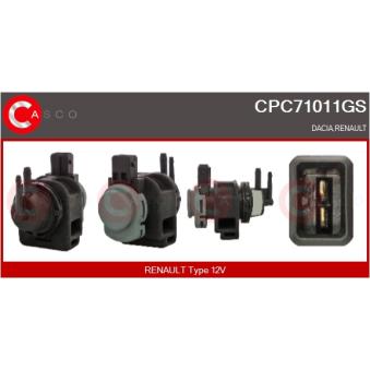 Transmetteur de pression, controle des gaz d'échappement CASCO [CPC71011GS]