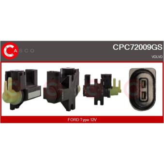 Transmetteur de pression, controle des gaz d'échappement CASCO [CPC72009GS]