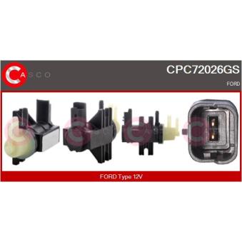 Transmetteur de pression, controle des gaz d'échappement CASCO [CPC72026GS]