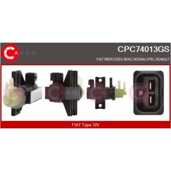 Transmetteur de pression, controle des gaz d'échappement CASCO [CPC74013GS]