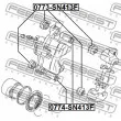 FEBEST 0773-SN413F - Joint-soufflet, guidage d'étrier de frein