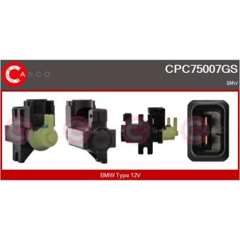 Transmetteur de pression, controle des gaz d'échappement CASCO [CPC75007GS]