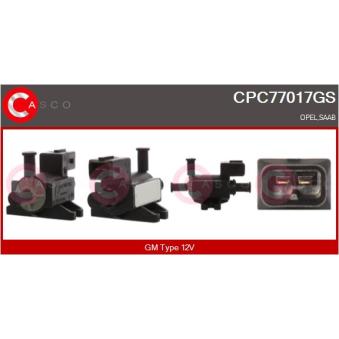 Transmetteur de pression, controle des gaz d'échappement CASCO [CPC77017GS]