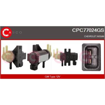 Transmetteur de pression, controle des gaz d'échappement CASCO [CPC77024GS]