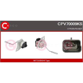 Élément d'ajustage, turbocompresseur CASCO [CPV70009KS]