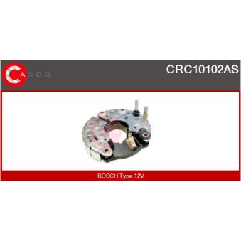 Pont de diodes, alternateur CASCO [CRC10102AS]