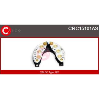 Pont de diodes, alternateur CASCO [CRC15101AS]