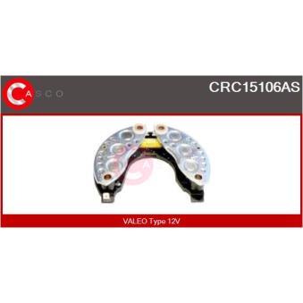 Pont de diodes, alternateur CASCO [CRC15106AS]