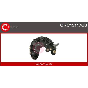 Pont de diodes, alternateur CASCO [CRC15117GS]
