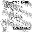 FEBEST 0782-SX4R - Moyeu de roue arrière