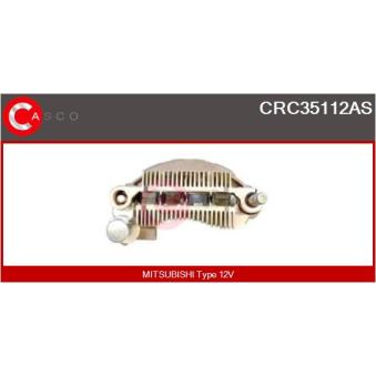 Pont de diodes, alternateur CASCO [CRC35112AS]