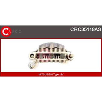 Pont de diodes, alternateur CASCO [CRC35118AS]