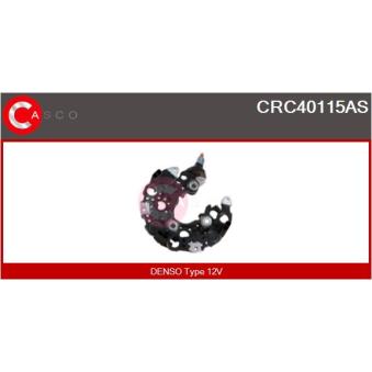 Pont de diodes, alternateur CASCO [CRC40115AS]
