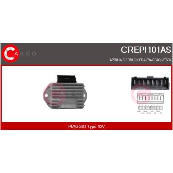 Régulateur d'alternateur CASCO [CREPI101AS]